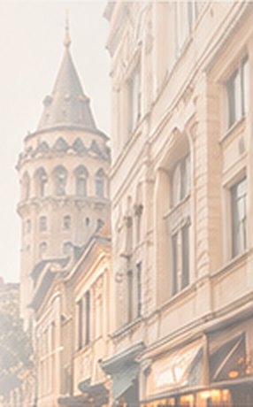 Galata Kulesi ve İstanbul binaları